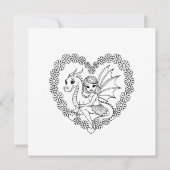 Carte Fairy and Dragon Mystical Girl's (Dos)