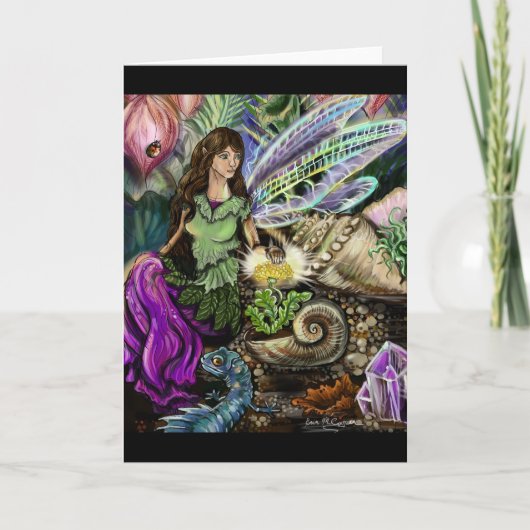 Carte Fairy and Newt Friends (Devant)