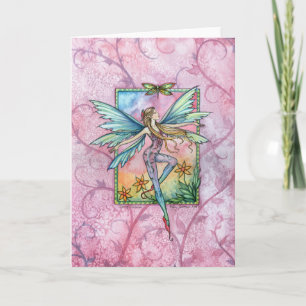 Carte Fairy Card 'Spring Jubilation' par Molly Harrison