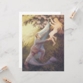 Carte Fairy Dream (par Theodor Severin Kittelsen) (Devant/Arrière en situation)