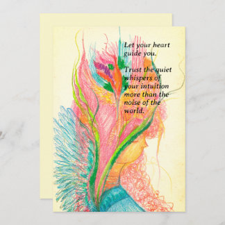 Carte Fairy Flat Personnalisable