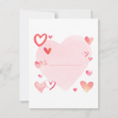 Carte Fairy Happy We are Friends Kids Valentines Day (Dos)