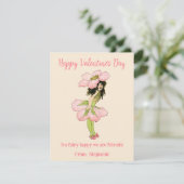Carte Fairy Happy We are Friends Kids Valentines Day (Debout devant)