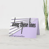Carte "fairy iris" GREETING CARD (Dos)