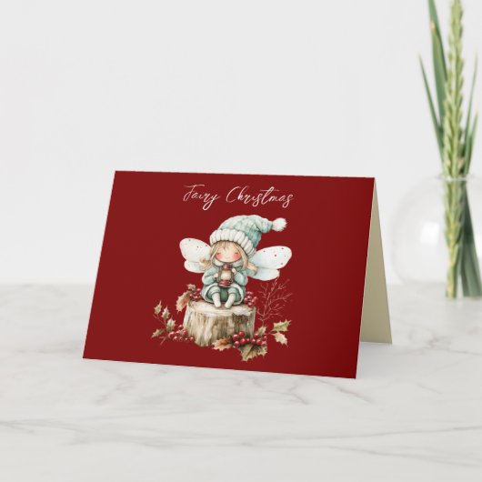 Carte Fairy Joyer Noël (Devant)