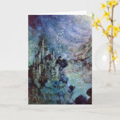 Carte Fairy Land Edmund Dulac Fine Art Card (Fleur jaune)