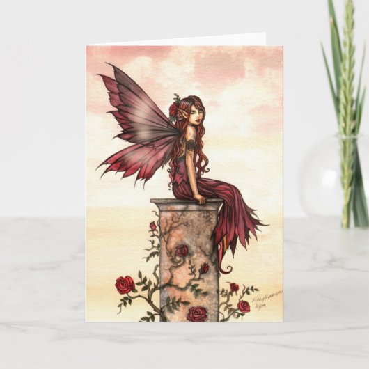 Carte Fairy Little Scarlet Rose (Devant)