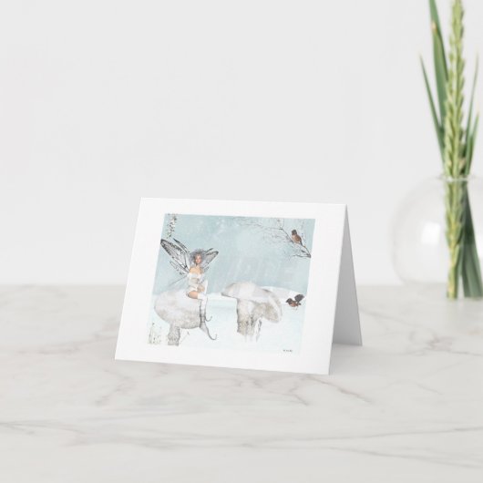 carte Fairy Note hiver (Devant)