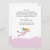 Carte Fairy (rose) pour dents (Devant / Derrière)