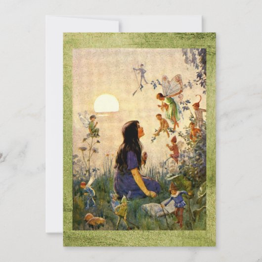 Carte Fairy Secrets - Antique Grey Card (Devant)