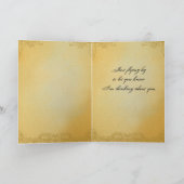 Carte Fairy vintage et Spiderweb (Intérieur)