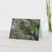 Carte "Fairy was Home" (Devant)