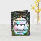 Carte Fairy Whimsical Forest of Magic (Fleur jaune)