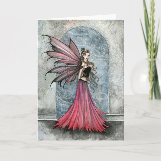 Carte Fairy White Christmas par Molly Harrison (Devant)