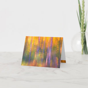 Carte Fairy Woods Art Abstrait