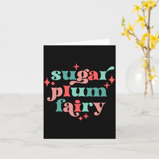 Carte Fairycore Sugar Plum Fairy Tygraphy Art T Shirt (Fleur jaune)