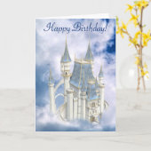 Carte Fairytale Castle (Fleur jaune)