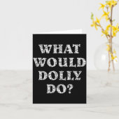 Carte Fais ce que Dolly ferait (Fleur jaune)