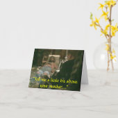 Carte Fais de maman son souci (Fleur jaune)