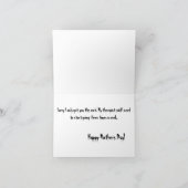 Carte Fais de maman son souci (Intérieur)