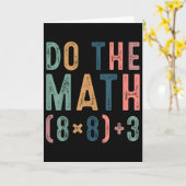 Carte Fais Le Calcul 67 Mème Drôle Six Sept Professeur F (Fleur jaune)