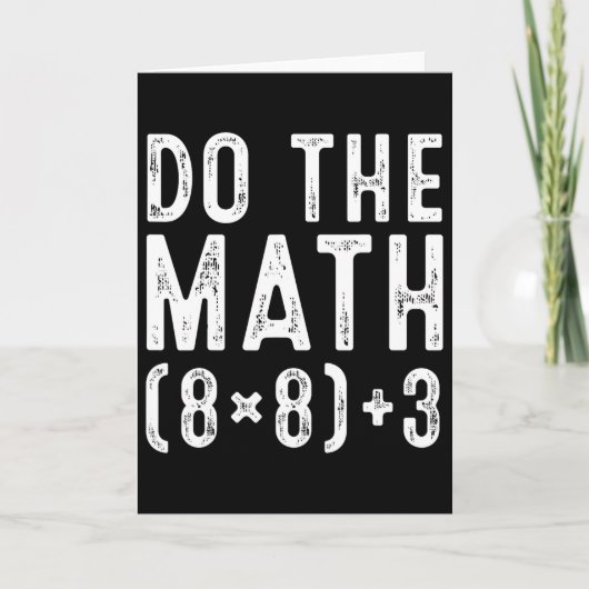 Carte Fais Le Calcul 67 Mème Drôle Six Sept Professeur F (Devant)