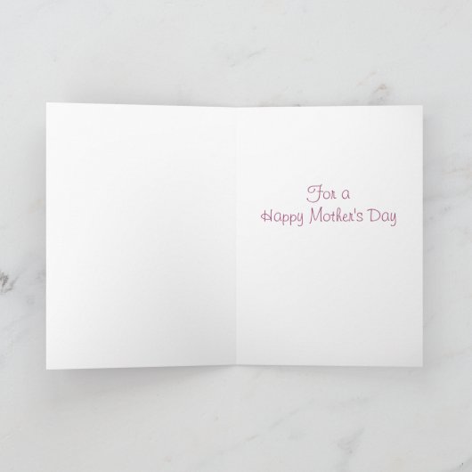 Carte Fais-Moi Jolie, maman (Intérieur)