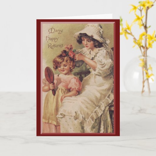 Carte Fais-Moi Jolie, maman (Fleur jaune)