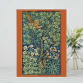 Carte Faisan dans un arbre (par William Morris) (Debout devant)