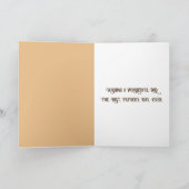 Carte faisan de fête des pères dans le champ de blé (Intérieur)