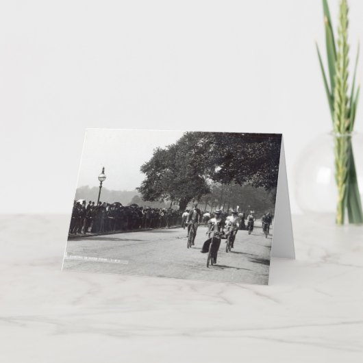 Carte Faisant un cycle dans Hyde Park, c.1910 (Devant)