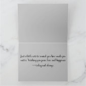 Carte Faisceau du phare spectaculaire avec des vagues or (Intérieur)