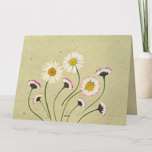 Carte Faisceaux Vintages rustiques Conception simple (Dos)