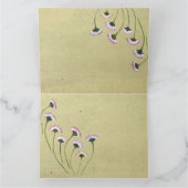 Carte Faisceaux Vintages rustiques Conception simple (Intérieur)