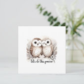 Carte Faisons ça pour l'Anniversaire (Debout devant)