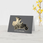 Carte Faisons la fête (Fleur jaune)