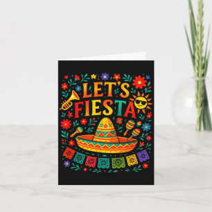 Carte Faisons la fête - Cinco de Mayo fête mexicaine