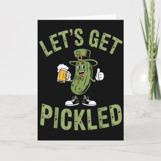 Carte Faisons nous Décaper la Saint-Patrick Fête des Ama (Devant)