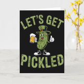 Carte Faisons nous Décaper la Saint-Patrick Fête des Ama (Fleur jaune)