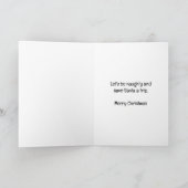 Carte Faisons Sonner Quelques Cloches Drôle de Noël (Intérieur)