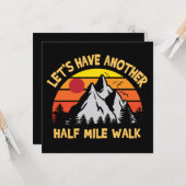 Carte Faisons une autre promenade de 800 mètres (Devant/Arrière en situation)