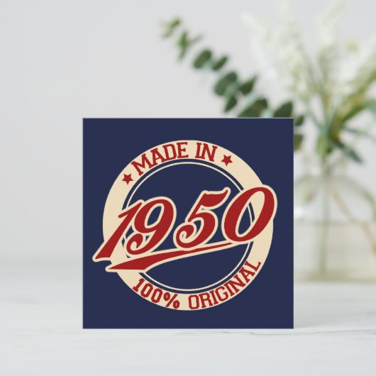 Carte Fait En 1950 (Debout devant)