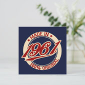 Carte Fait En 1961 (Debout devant)