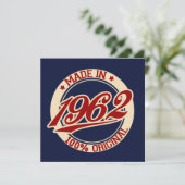 Carte Fait En 1962 (Debout devant)