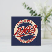 Carte Fait En 1963 (Debout devant)