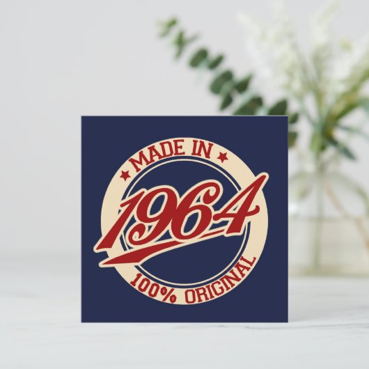 Carte Fait En 1964 (Debout devant)