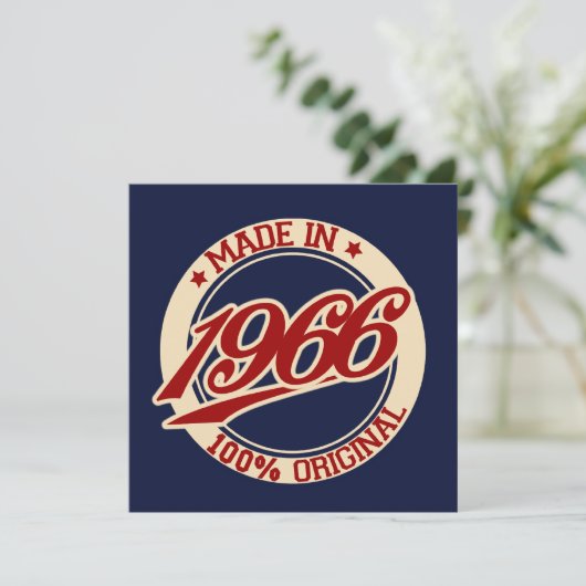 Carte Fait En 1966 (Debout devant)