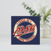 Carte Fait En 1986 (Debout devant)