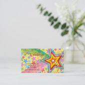 Carte faite sur commande colorée de profil (Debout devant)