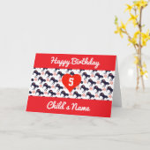 Carte faite sur commande d'âge pour le motif de (Fleur jaune)